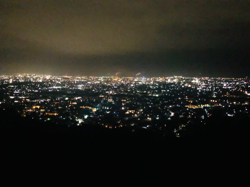 iphoneで撮影した夜景